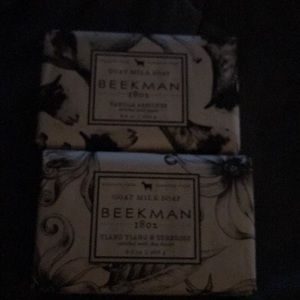 Beekman 1802 full-size soap x2